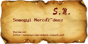 Somogyi Mercédesz névjegykártya